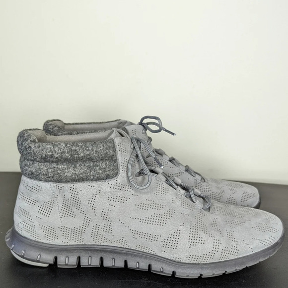 Cole Haan ZeroGrand Nubuck Leather Ankle Boot Shoe - Picture 1 of 12